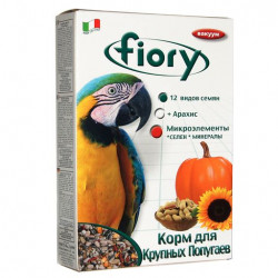 Fiory корм для крупных попугаев pappagalli