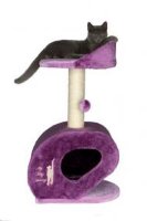 TRIXIE Домик для кошки "Kitty Darling" , фиолетовый/бежевый