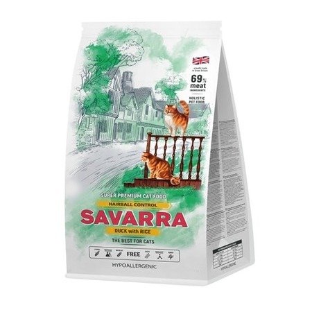 Savarra (Саварра) HAIRBALL д/к для выведения волосяных ком. с уткой