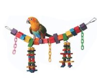 Super bird игрушка для средних попугаев "rainbow bridge jr."
