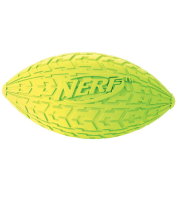 Nerf мяч д регби резиновый пищащий серия "шина"
