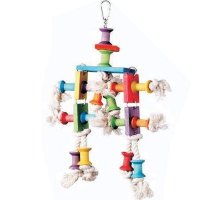 Super bird игрушка для средних попугаев "dancing spools"