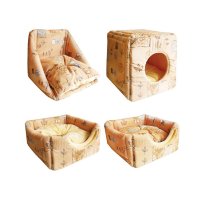 Zooexpress дом куб-трансформер мебельная ткань+плюш