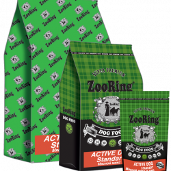 ZooRing (Зооринг) Active Dog Стандарт Мясной Микс