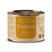 SAVITA (Савита) Консервы для собак «Курица с яблоком и морковью»