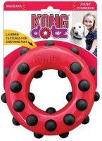 KONG игрушка для собак Dotz кольцо