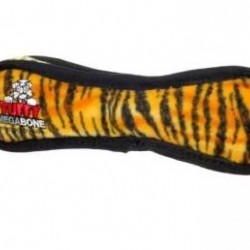 Tuffy Супер прочная игрушка для собак Кость, узор тигр, прочность 10/10 (Mega Bone Tiger)