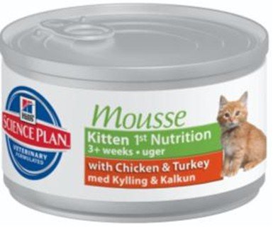 Hill`s (Хилс) feline kitten 1st nutrition mousse мусс для котят с курицей