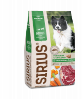 Sirius (Сириус) Говядина с овощами сухой корм для собак