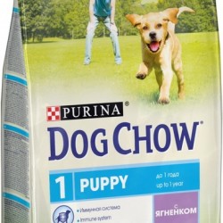 Dog Chow (Дог Чау) для щенков с ягненком (puppy&junior lamb)