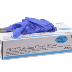 Kruuse (Круус) KRUTEX Перчатки нитриловые смотровые, неопудренные, 100 шт.