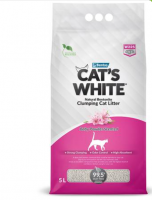 Cats White (Кэтс Вайт) Baby Powder аромат детской присыпки комкующийся наполнитель