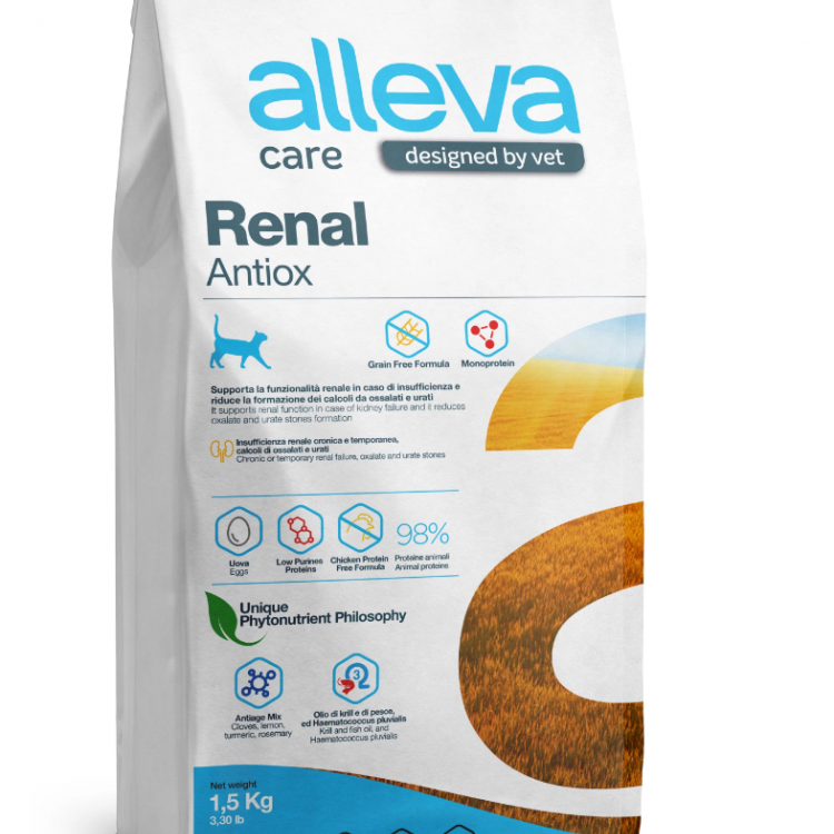 Alleva (Алева) корм для кошек ренал антиокс