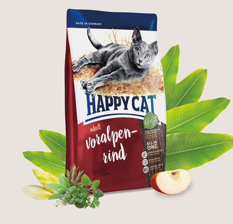 Happy cat (Хэппи кэт) Эдалт (альпийская говядина)  ФитВелл