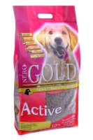 Nero Gold (Неро Голд) для активных собак: курица и рис (adult active)
