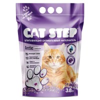 Cat Step (Кет Степ) Силикагель ЛАВАНДА 3,8л наполнитель для кошек