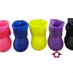 OSSO Сапожки резиновые для собак фиолетовые