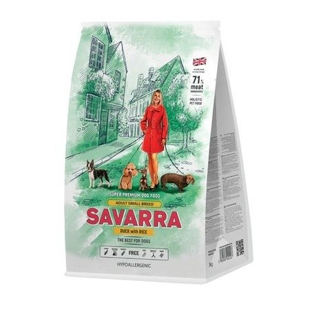 Savarra (Саварра) SMALL BREED для собак мелких пород с уткой