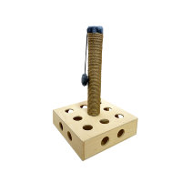 Zooexpress игрушка развивающая д к из дерева "квадрат со столбиком"