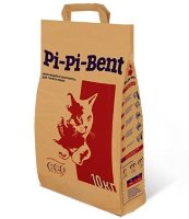 Pi-pi bent (пакет) комкующийся наполнитель для кошачьего туалета