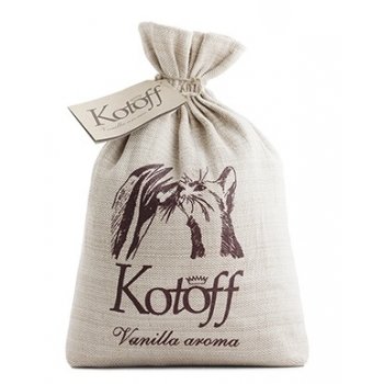 Kotoff vanilla aroma (аромат ванили) наполнитель - холщовый мешочек