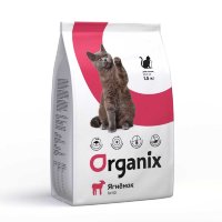 Organix (Органикс) сухой корм гипоаллергенный корм для кошек с ягненком (adult cat lamb)