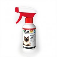 Экопром rolfclub 3d спрей от клещей и блох для кошек