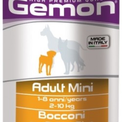 Gemon (Джемон) Dog Mini консервы для собак мелких пород кусочки курицы с рисом