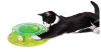 Petstages игрушка для кошек Трек с контейнером для кошачьей мяты