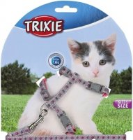 Trixie  Шлейка для котят, светоотражающая , нейлон