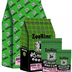 ZooRing (Зооринг) Mini Activ Dog утка и рис с глюкозамином и хондроитином