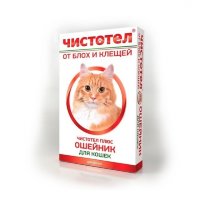 Экопром Чистотел Ошейник д/кошек от блох и клещей