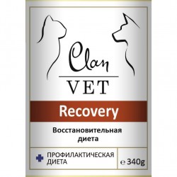 Clan (Клан) VET RECOVERY диет консервы  для собак и кошек Восстановительная диета 340 г