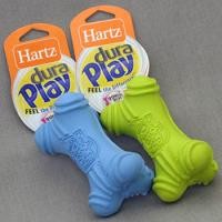 Hartz flexa foam small dog toy гантелька трехгранная