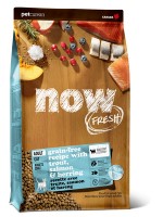 NOW FRESH Беззерновой корм для Взрослых Кошек с Форелью и Лососем для чувствительного пищеварения  (Grain Free Fish Adult Recipe CF) 30/19