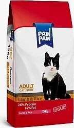 Pawpaw (ПафПаф) Adult Cat Food with Lamb & Rice сухой корм для кошек с ягненком и рисом
