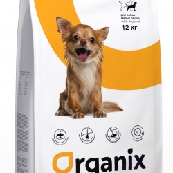 Organix (Органикс) для собак малых пород (adult dog small breed chicken)