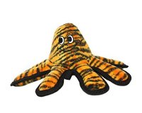 Tuffy Супер прочная игрушка для собак Осьминог малый, узор тигр, прочность 10/10 (Mega Small Octopus Tiger)