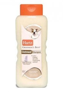 Hartz living groomer's best oatmeal shampoo овсяный шампунь для собак с чувствительной кожей с ароматом сливок
