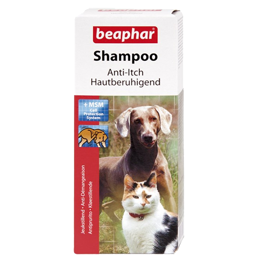 Beaphar шампунь против зуда для собак и кошек (anti schuppen)