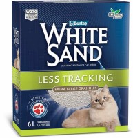 White Sand (Вайт Сенд) Комкующийся наполнитель "Не оставляющий следов"  с крупными гранулами, коробка 