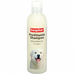 Beaphar шампунь для щенков: белый (macadamia oil for puppy)