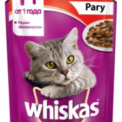 Whiskas (Вискас) паучи для кошек рагу 85 г