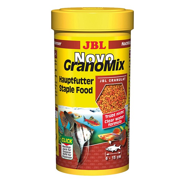 JBL (ДЖБЛ) NovoGranoMix - Основной корм в форме гранул для пресноводных аквавриумных рыб