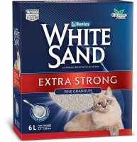 White Sand (Вайт Сенд) Комкующийся наполнитель "Экстра", без запаха, коробка 