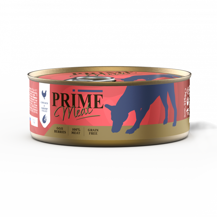 Prime (Прайм) MEAT  консервы для собак в желе 325г