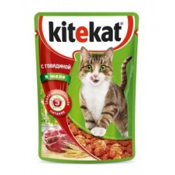 Kitekat (Китикет) паучи для кошек по 85г