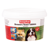 Beaphar витамины  для собак и кошек с пивными дрожжами и чесноком, 250шт. (brewers yeast&garlic)