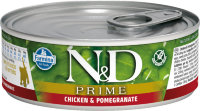 Farmina (Фармина) N&D PRIME консервы д/котят курица и гранат 80 гр