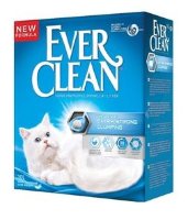 Ever-clean extra strength unscented наполнитель без ароматизатора для чувствительных кошек.синяя полоса